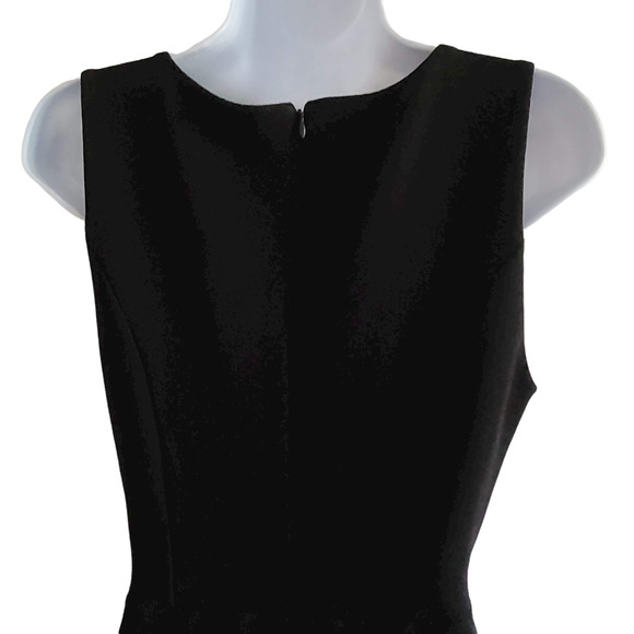 RACHEL ZOE Black Sleeveless Tie Waist Wide Leg Cropped Jumpsuit‎ Women's Size 2* - Picture 5 of 8